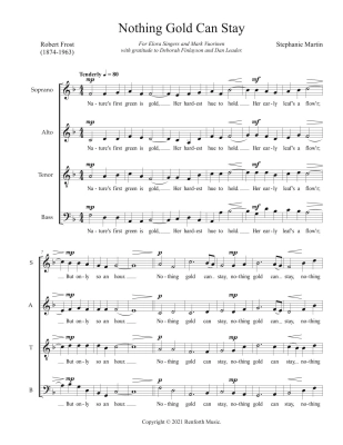 A Frost Sequence - Frost/Martin - SATB