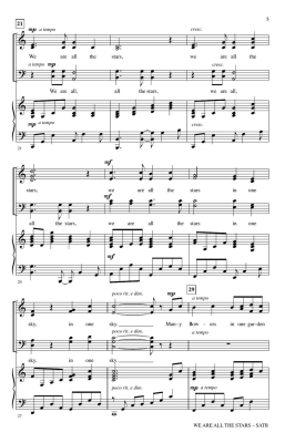 We Are All the Stars - Gilpin - SATB