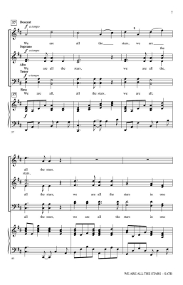 We Are All the Stars - Gilpin - SATB