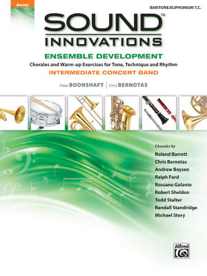 Sound Innovations for Concert Band: Ensemble Development for Intermediate Concert Band - Baritone TC - Book