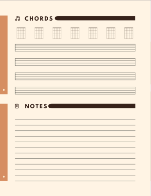 My Music Journal - Book