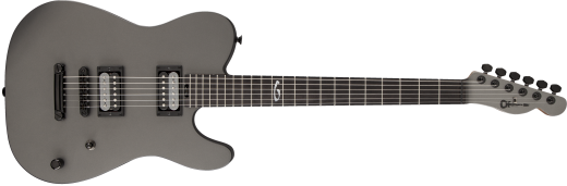 Charvel Guitars - Joe Duplantier USA Signature San Dimas Style 2, Ebony Fingerboard with Hardshell Case - Satin Gray