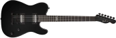 Charvel Guitars - Joe Duplantier USA Signature San Dimas Style 2, Ebony Fingerboard with Hardshell Case - Satin Black