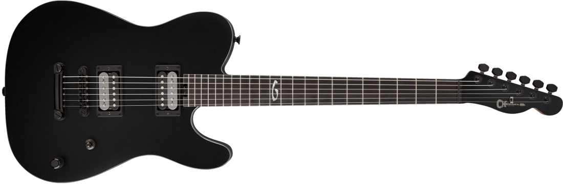 Joe Duplantier USA Signature San Dimas Style 2, Ebony Fingerboard with Hardshell Case - Satin Black