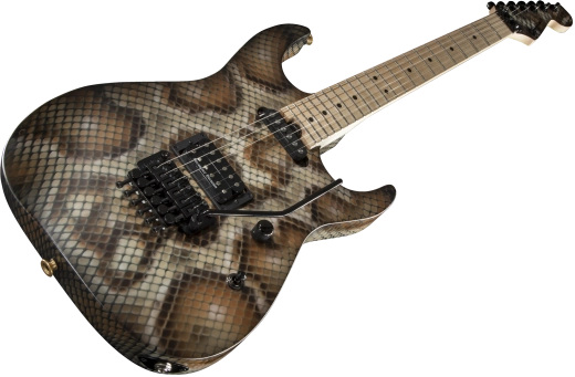 Warren DeMartini USA Signature Snake, Maple Fingerboard with Hardshell Case - Snakeskin