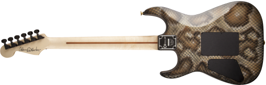 Warren DeMartini USA Signature Snake, Maple Fingerboard with Hardshell Case - Snakeskin