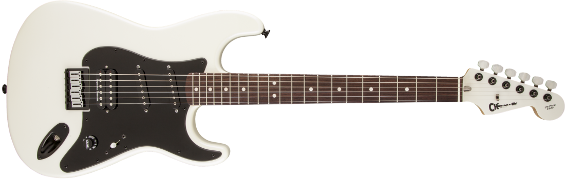 Jake E Lee USA Signature Model, Rosewood Fingerboard with Hardshell Case - Pearl White with Lavender Hue