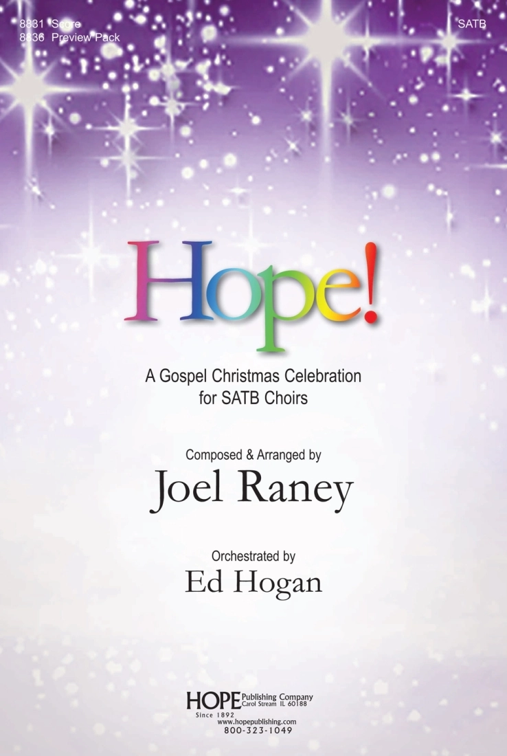 HOPE! (Christmas Musical) - Raney - SATB