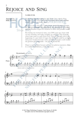 HOPE! (Christmas Musical) - Raney - SATB