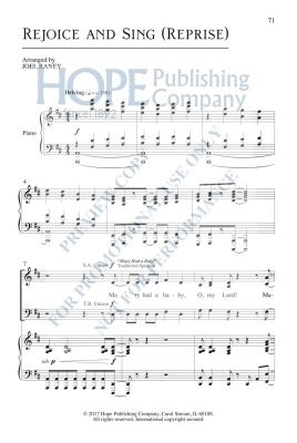 HOPE! (Christmas Musical) - Raney - SATB