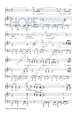 HOPE! (Christmas Musical) - Raney - SATB