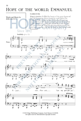 HOPE! (Christmas Musical) - Raney - SATB