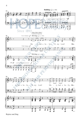 HOPE! (Christmas Musical) - Raney - SATB