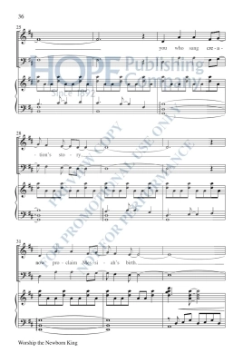 HOPE! (Christmas Musical) - Raney - SATB