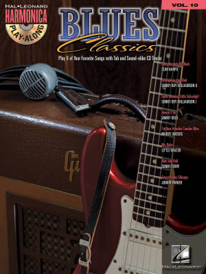 Blues Classics: Harmonica Play-Along Volume 10 - Book/CD