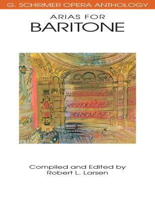 Arias for Baritone - Larsen - Baritone Voice/Piano - Book