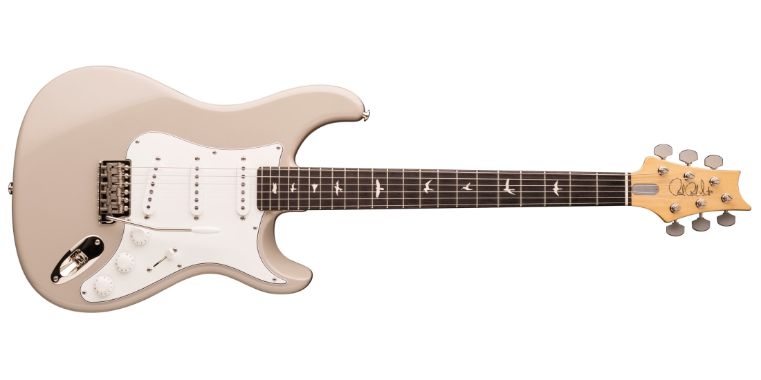 John Mayer Signature Silver Sky S2 Electric Guitar with Rosewood Fretboard (Gigbag Included) - Moc Sand Satin