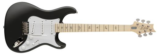 John Mayer Signature Silver Sky S2 Electric Guitar with Maple Fretboard (Gigbag Included) - Faded Black Tee Satin