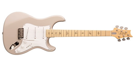 John Mayer Signature Silver Sky S2 Electric Guitar with Maple Fretboard (Gigbag Included) - Moc Sand Satin