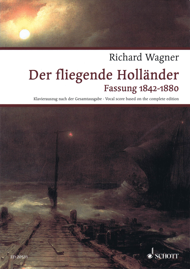 The Flying Dutchman - Wagner - Vocal Score - Book