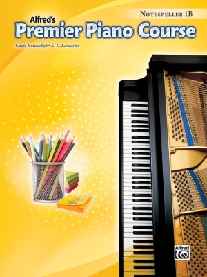 Alfred Publishing - Premier Piano Course, Notespeller 1B - Kowalchyk/Lancaster - Piano - Book