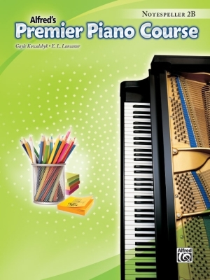 Alfred Publishing - Premier Piano Course, Notespeller 2B - Kowalchyk/Lancaster - Piano - Book