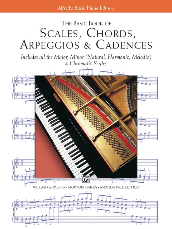 The Basic Book of Scales, Chords, Arpeggios & Cadences - Palmer/Manus/Lethco - Piano - Book