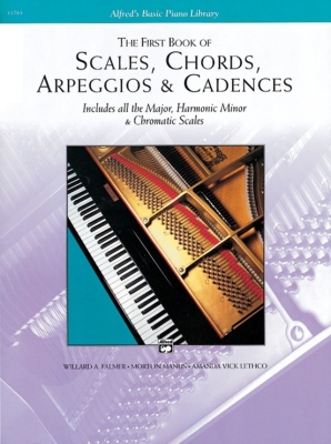 Alfred Publishing - The First Book of Scales, Chords, Arpeggios & Cadences Palmer, Manus, Lethco Piano Livre