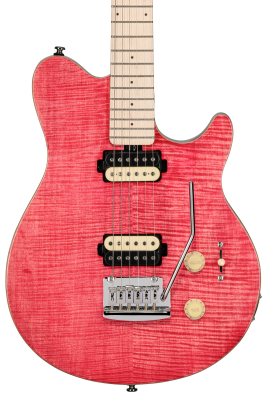 Axis AX3 Flame Maple Top Electric Guitar - Satin Pink