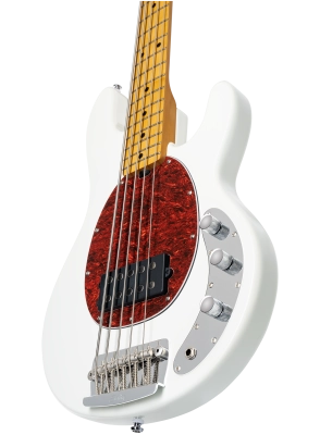 RAY25CA StingRay Classic 5-String Electric Bass - Olympic White