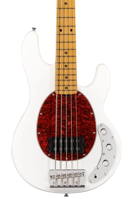 RAY25CA StingRay Classic 5-String Electric Bass - Olympic White