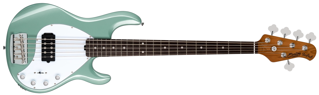 StingRay 5 RAY35 5-String Electric Bass - Dorado Green