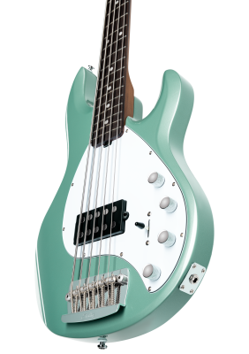 StingRay 5 RAY35 5-String Electric Bass - Dorado Green