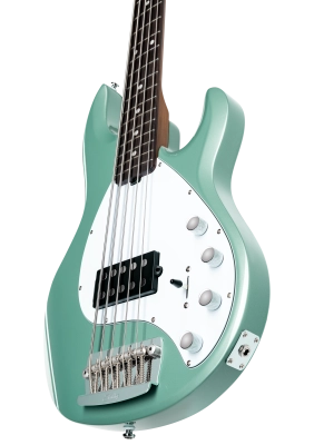 StingRay 5 RAY35 5-String Electric Bass - Dorado Green