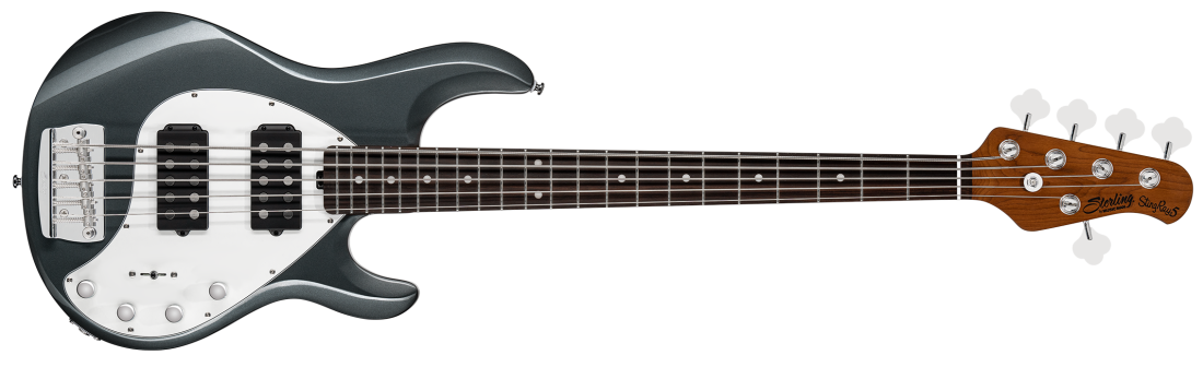 StingRay 5 RAY35 HH 5-String Electric Bass - Charcoal Frost
