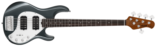 Sterling by Music Man - StingRay 5 RAY35 HH 5-String Electric Bass - Charcoal Frost
