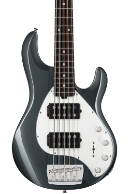 StingRay 5 RAY35 HH 5-String Electric Bass - Charcoal Frost