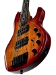 StingRay 5 RAY35 HH with Spalted Maple Top 5-String Electric Bass - Blood Orange Burst