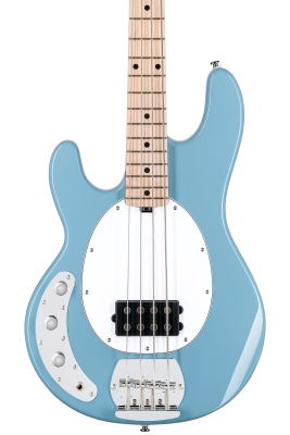 StingRay Ray4 Electric Bass, Left-Handed - Chopper Blue