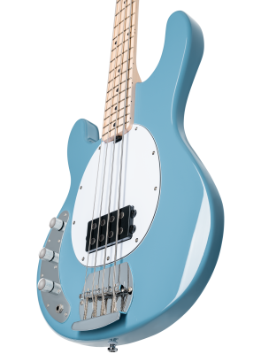 StingRay Ray4 Electric Bass, Left-Handed - Chopper Blue