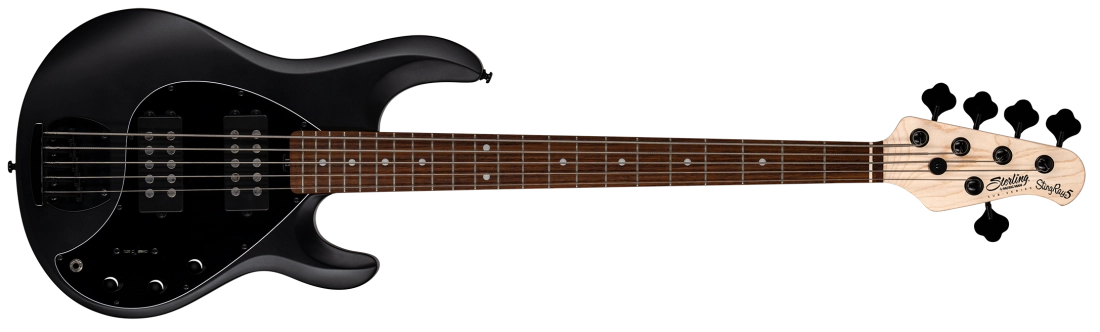 StingRay 5 Ray5 HH 5-String Electric Bass - Stealth Black