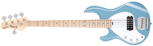 Sterling by Music Man - StingRay 5 Ray5 5-String Electric Bass, Left-Handed - Chopper Blue
