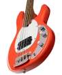 StingRay Short Scale Electric Bass - Fiesta Red