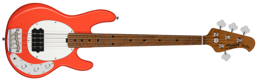 Sterling by Music Man - StingRay Short Scale Electric Bass - Fiesta Red