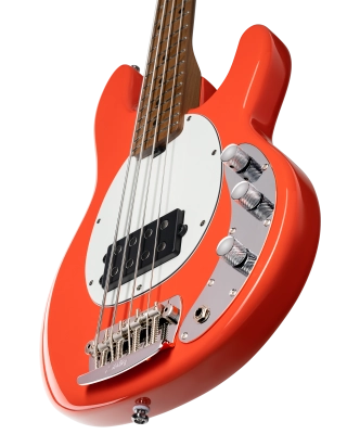 StingRay Short Scale Electric Bass - Fiesta Red