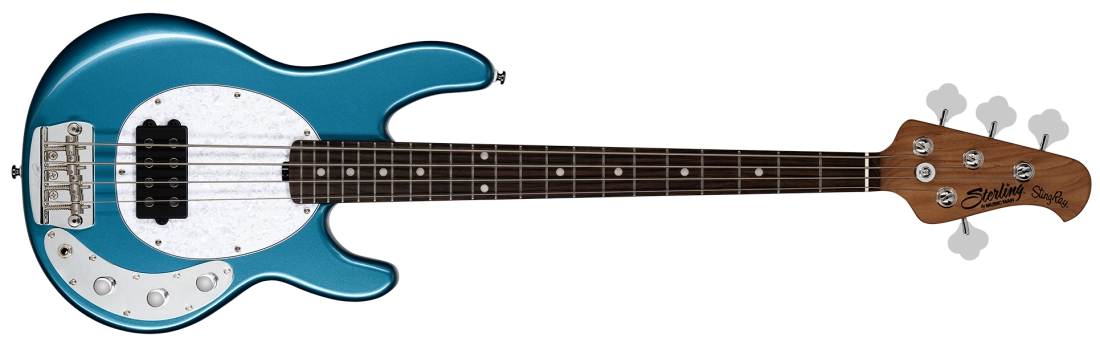 StingRay Short Scale Electric Bass - Toluca Lake Blue