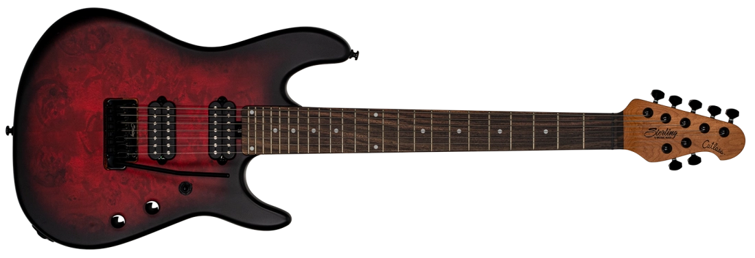 Guitare lectrique Cutlass Richardson7 HH (fini Dark Scarlet Burst Satin)