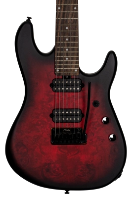 Guitare lectrique Cutlass Richardson7 HH (fini Dark Scarlet Burst Satin)