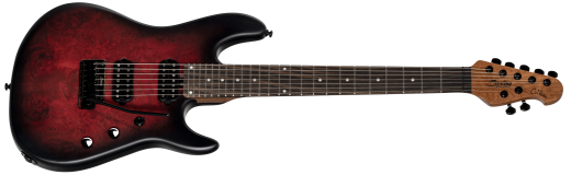 Richardson 7 Cutlass HH Electric Guitar - Dark Scarlet Burst Satin
