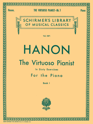 Virtuoso Pianist in 60 Exercises, Book 1 - Hanon - Piano - Book